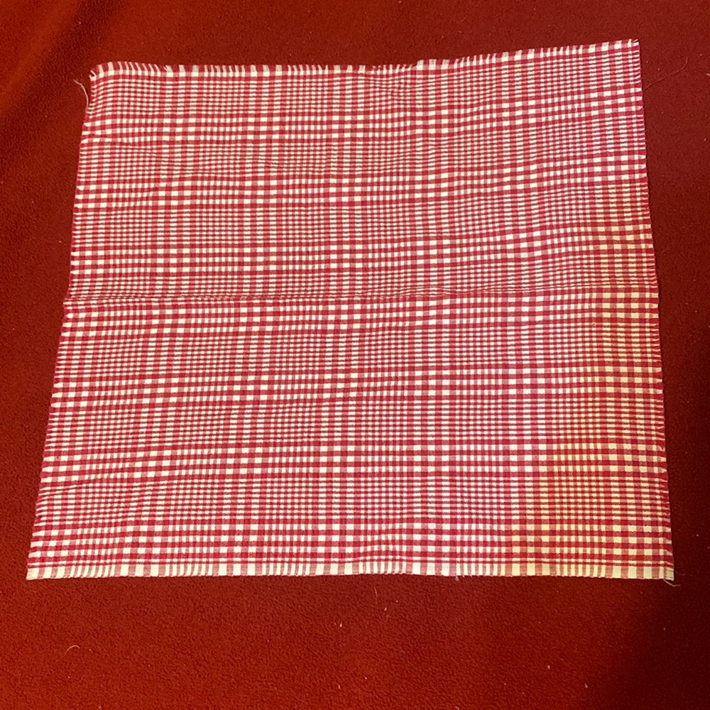 Checkered Square Handkerchief